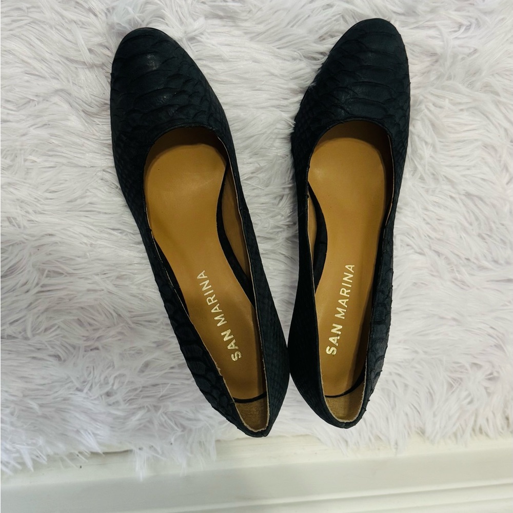 Black Suede Ballet Flats Timeless Design